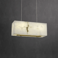 Alabaster Cuboid Dining Room Chandelier - Joyfuzzy