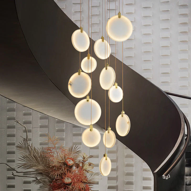 Alabaster Cuboid Dining Room Chandelier,Dining Room Chandelie-chandelier-Merlin Lamps-15-Lights 31"-merlinlamps