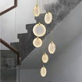 Alabaster Cuboid Dining Room Chandelier,Dining Room Chandelie-chandelier-Merlin Lamps-7-Lights 15