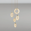Alabaster Cuboid Dining Room Chandelier,Dining Room Chandelie-chandelier-Merlin Lamps-5-Lights 13