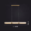 Alabaster Cylindrical Chandelier rbrights
