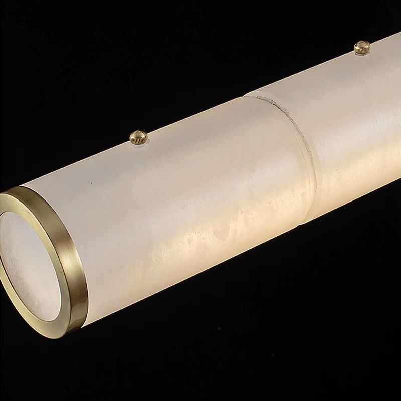 Alabaster Cylindrical Chandelier rbrights