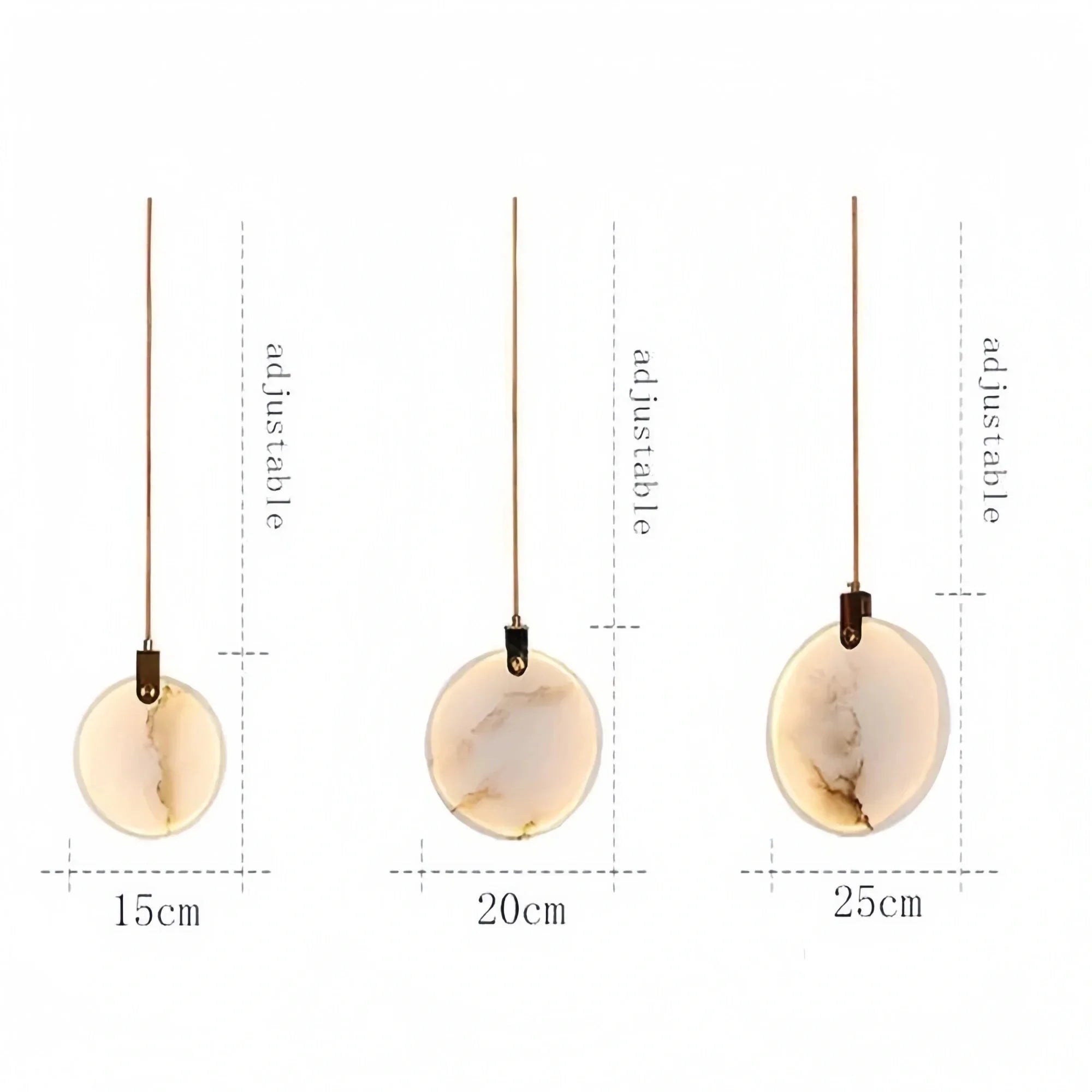 Alabaster Long Staircase Chandelier 5 styles - 8 LightsJoyfuzzy