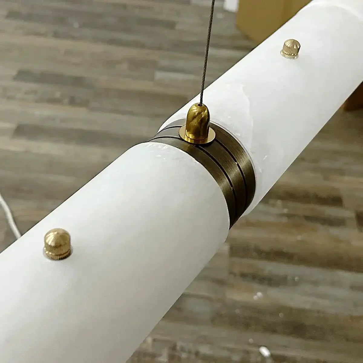 Alabaster Magnificence Art Linear Chandelier - Joyfuzzy