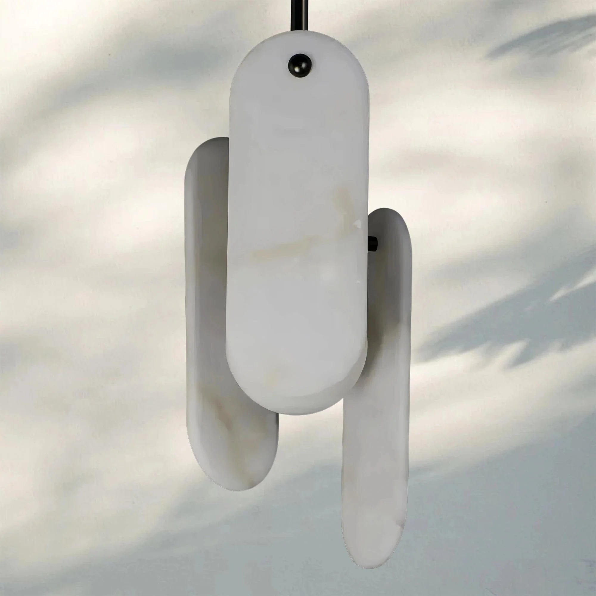 Alabaster Megalith Single Pendant - Matte BlackJoyfuzzy