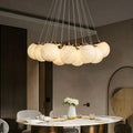 Alabaster Multi - lights Ceiling Pendant - 19 LightJoyfuzzy