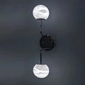 Alabaster Orb 2 Wall Light - GoldJoyfuzzy