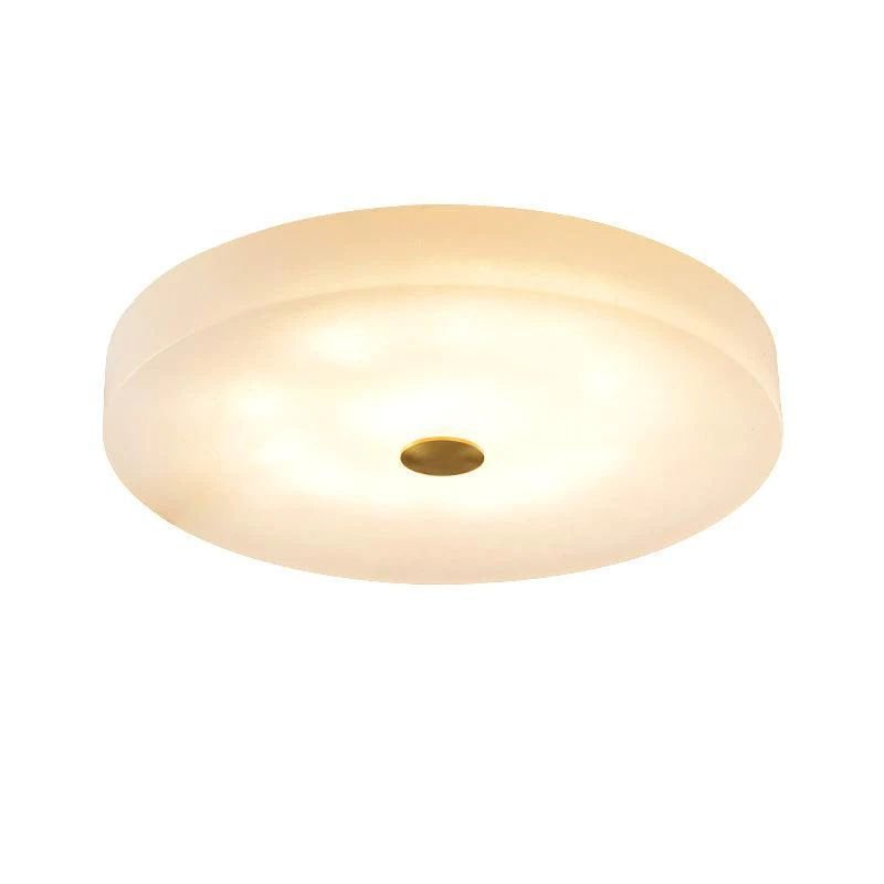 Alabaster Round Led Flushmount 11.8" 15.7" 19.7" - 11.8"Joyfuzzy
