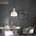 Alabaster Simple Bedside Pendant Light - 6