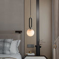 Alabaster Sphere Pendant Light 6