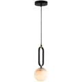 Alabaster Sphere Pendant Light 6