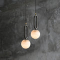 Alabaster Sphere Pendant Light 6