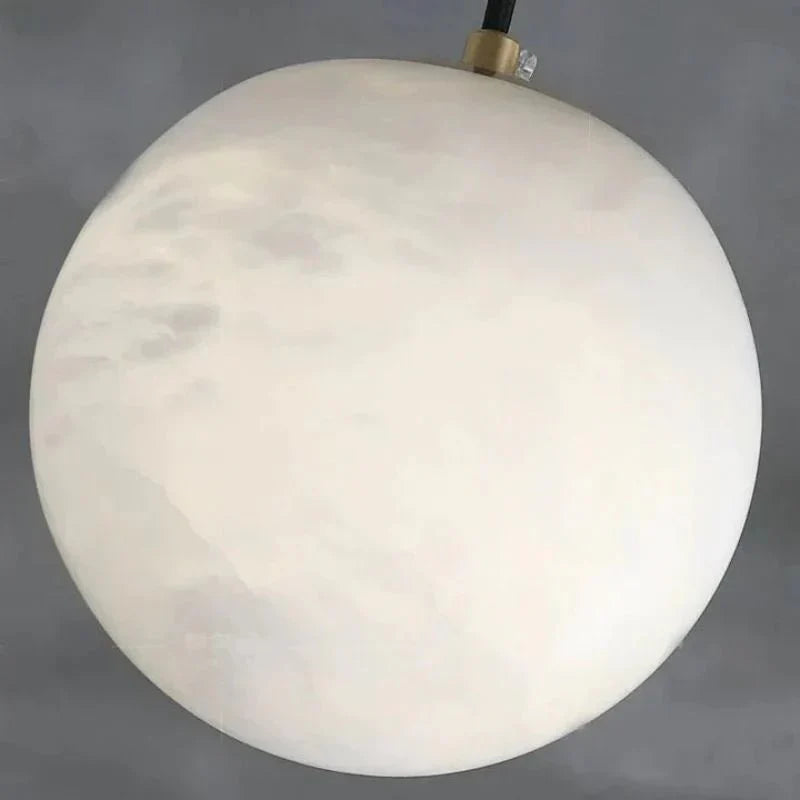 Alabaster Spherical Pendant Light - Joyfuzzy