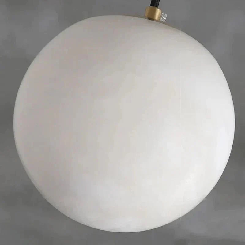 Alabaster Spherical Pendant Light - Joyfuzzy
