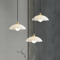 Alabaster Umbrella Pendant rbrights 15.7
