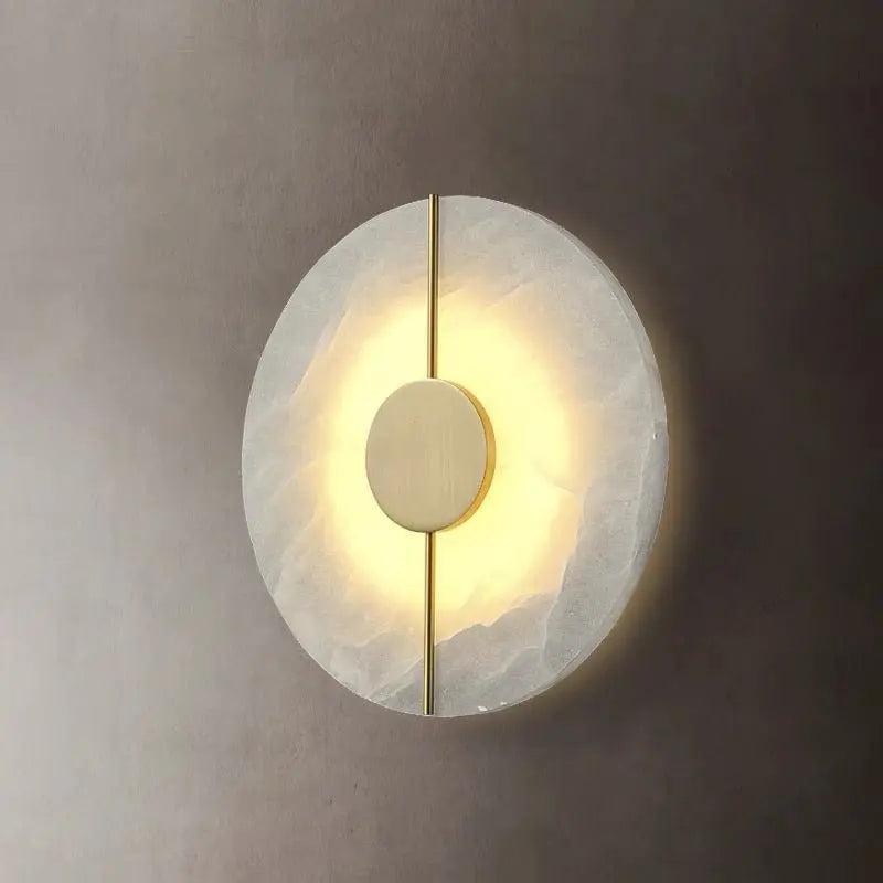 Alabaster Wall Sconce For Bedroom - Style AJoyfuzzy