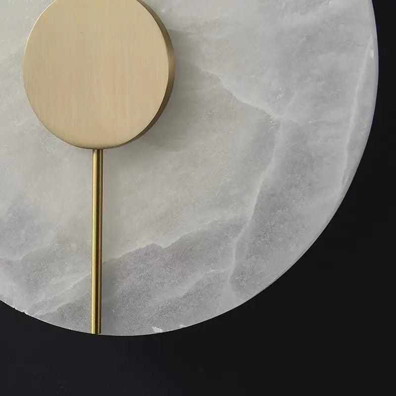 Alabaster Wall Sconce For Bedroom - Style AJoyfuzzy