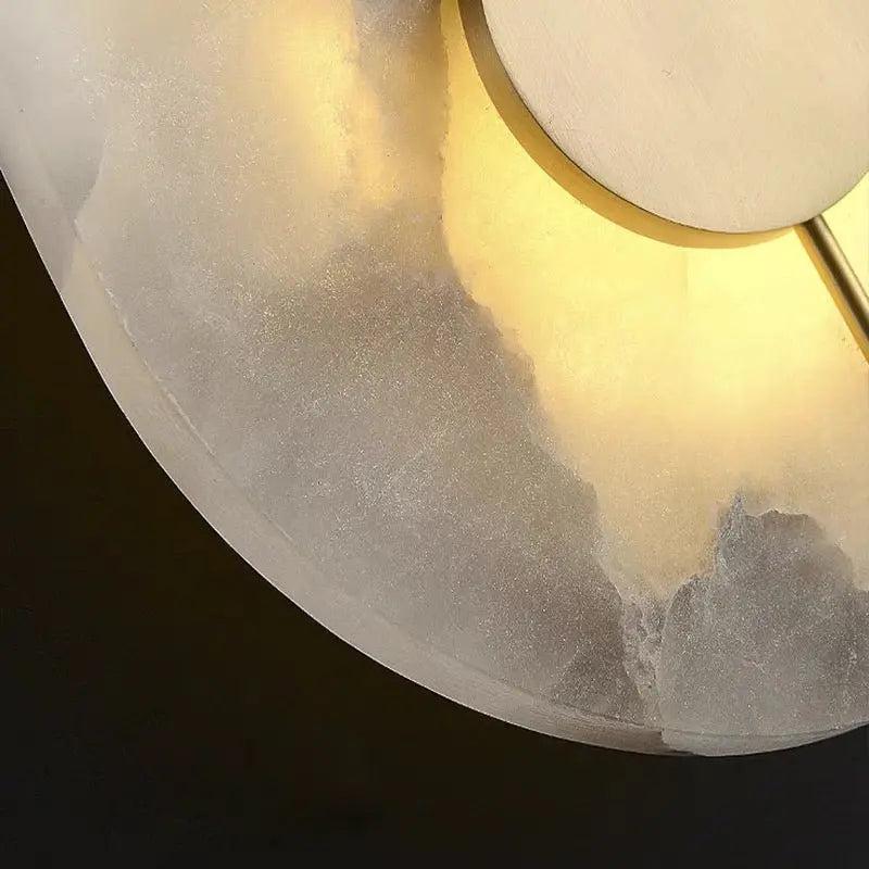 Alabaster Wall Sconce For Bedroom - Style AJoyfuzzy
