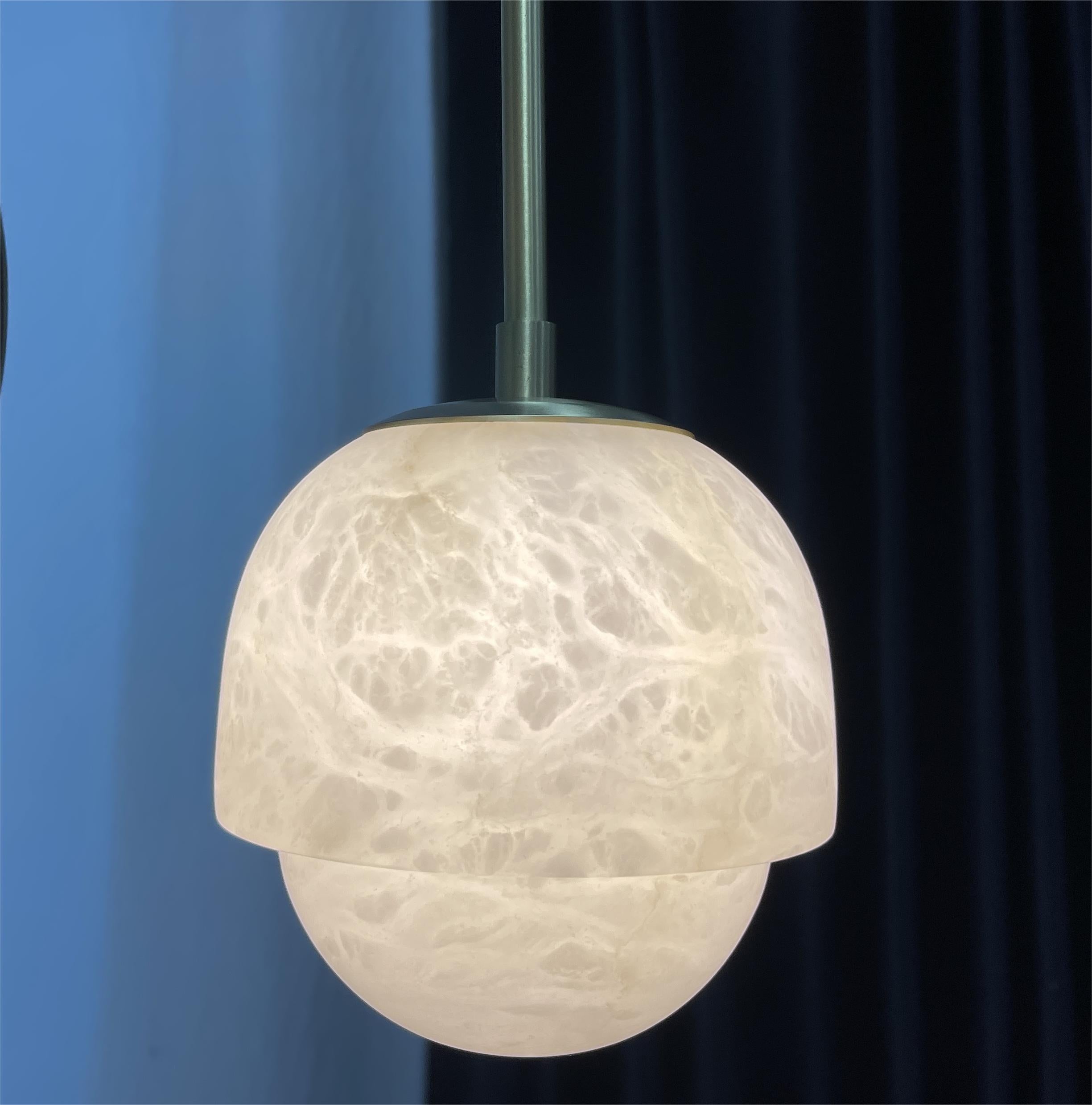Alabaster Yoko Pendant rbrights Large