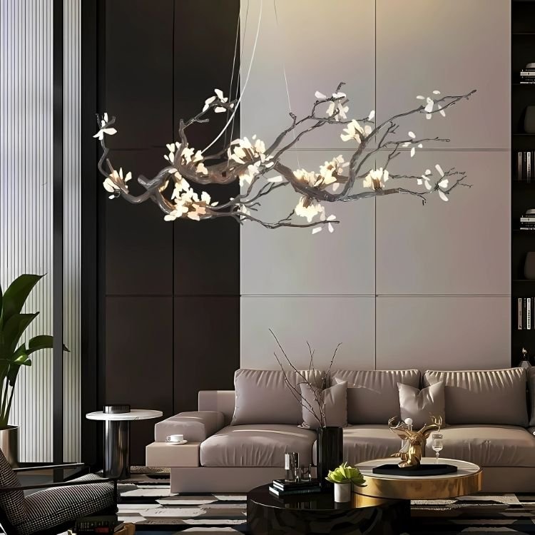 Alba Tree Branch Chandelier - 39.37” (100 cm)Warm White 3000KJoyfuzzy