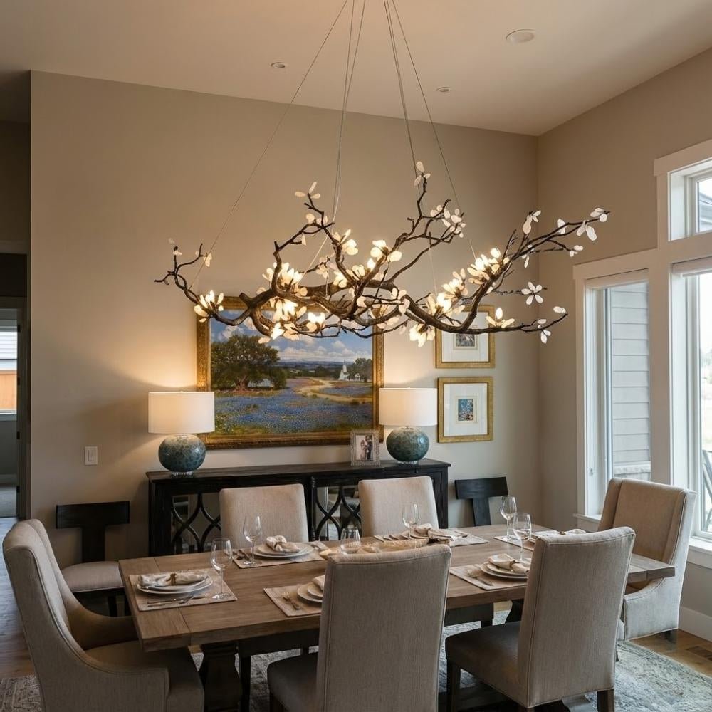 Alba Tree Branch Chandelier - 39.37” (100 cm)Warm White 3000KJoyfuzzy