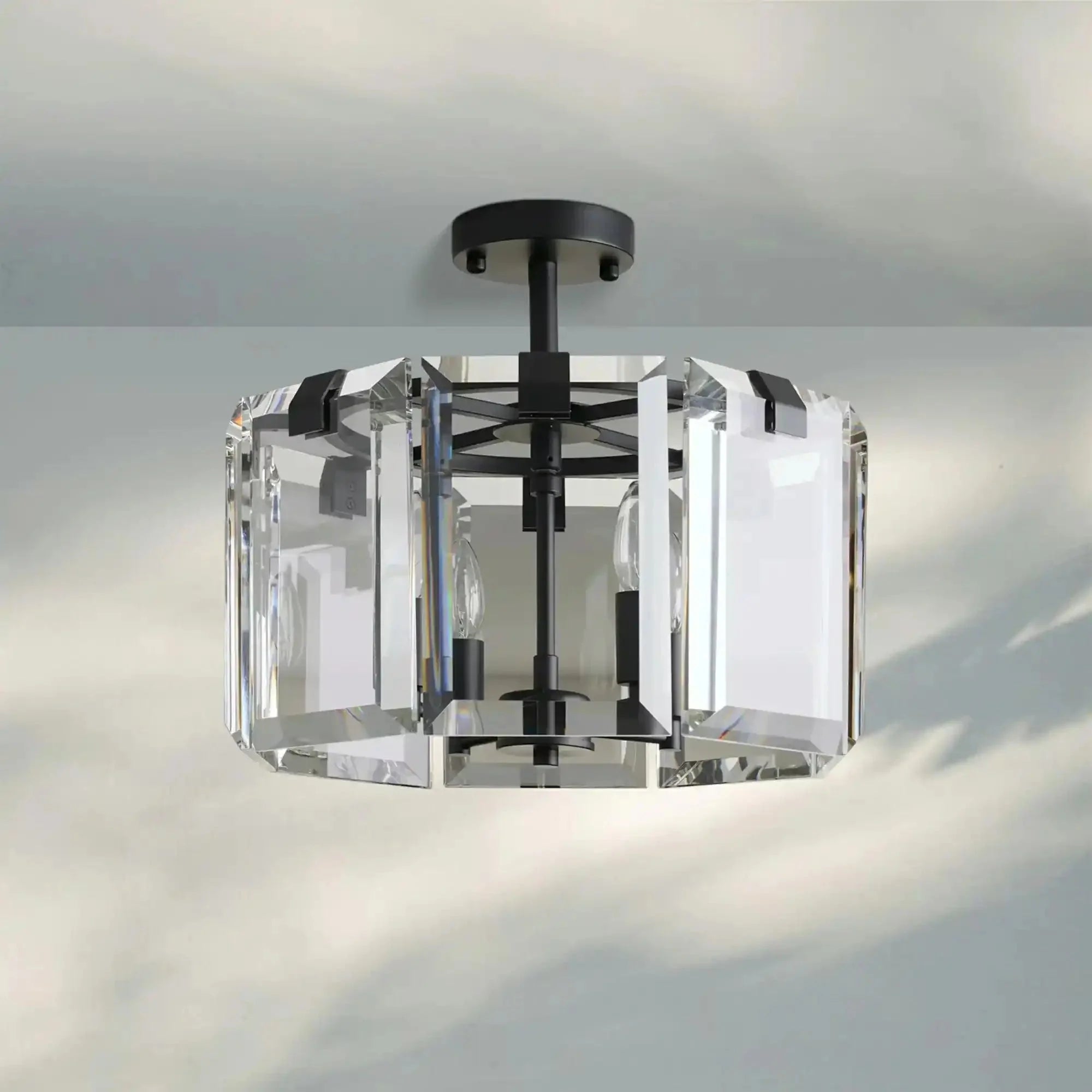 Amaya 4 - Light Flushmount - BronzeJoyfuzzy