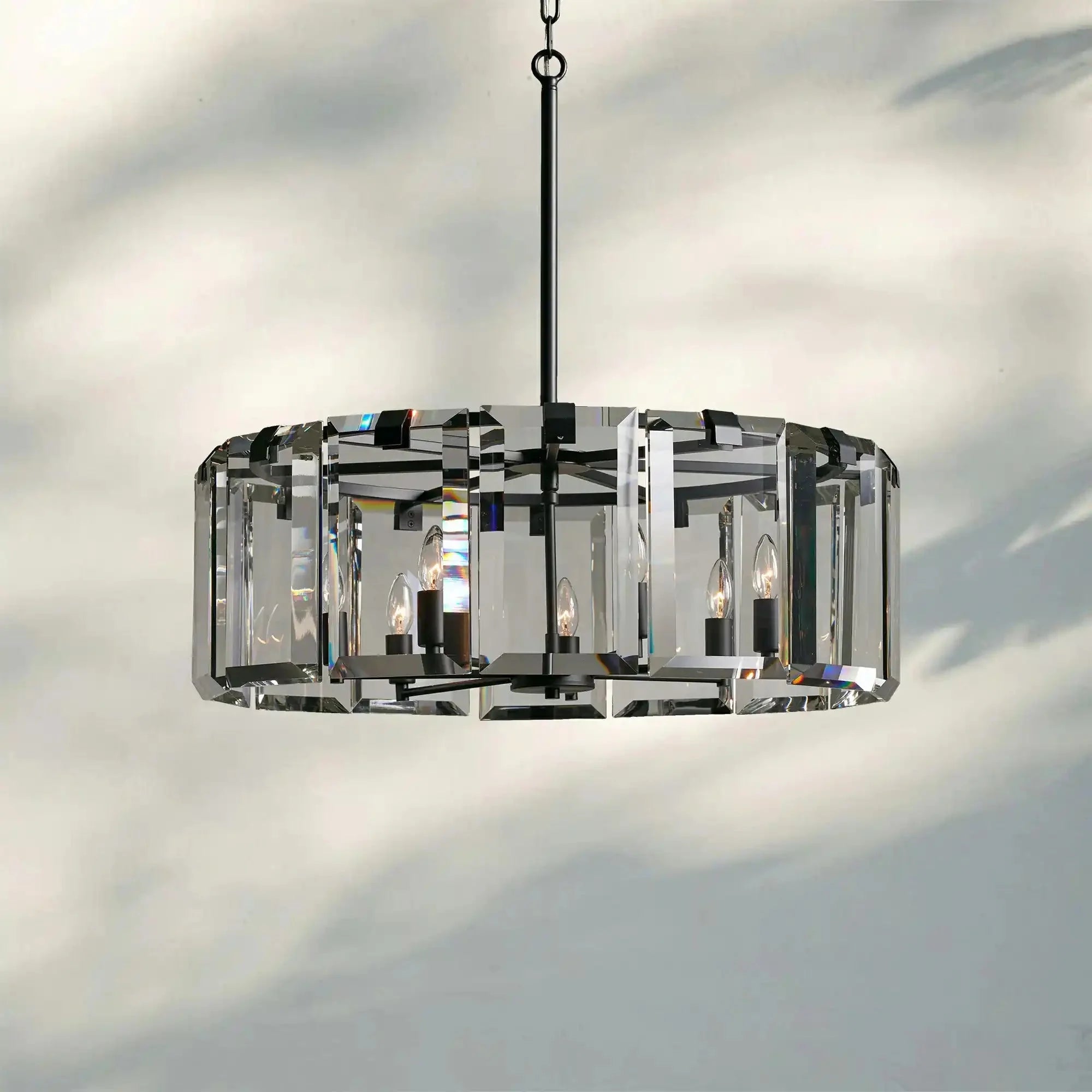 Amaya Round Chandelier 5/7 - Light - 7 - Light 30''BronzeJoyfuzzy