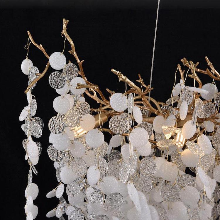 American Creative Brass Branch Chandelier - LargeJoyfuzzy