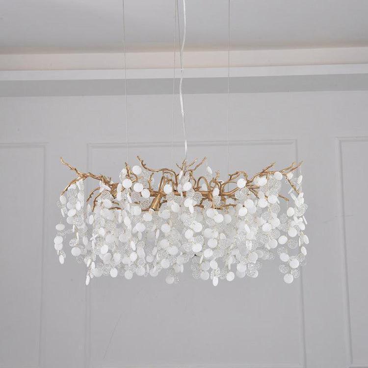 American Creative Brass Branch Chandelier - LargeJoyfuzzy