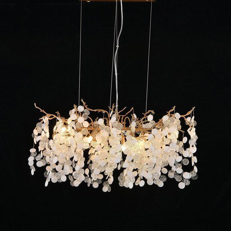 American Creative Brass Branch Chandelier - LargeJoyfuzzy