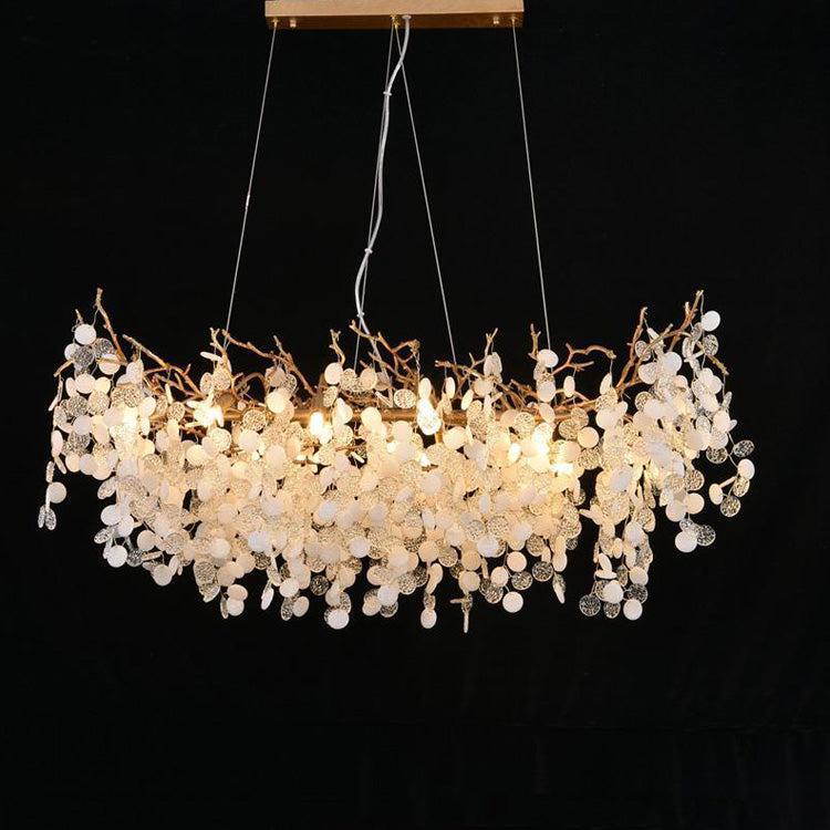 American Creative Brass Branch Chandelier - LargeJoyfuzzy