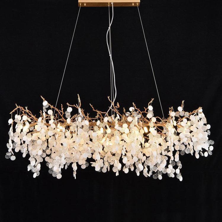 American Creative Brass Branch Chandelier - LargeJoyfuzzy