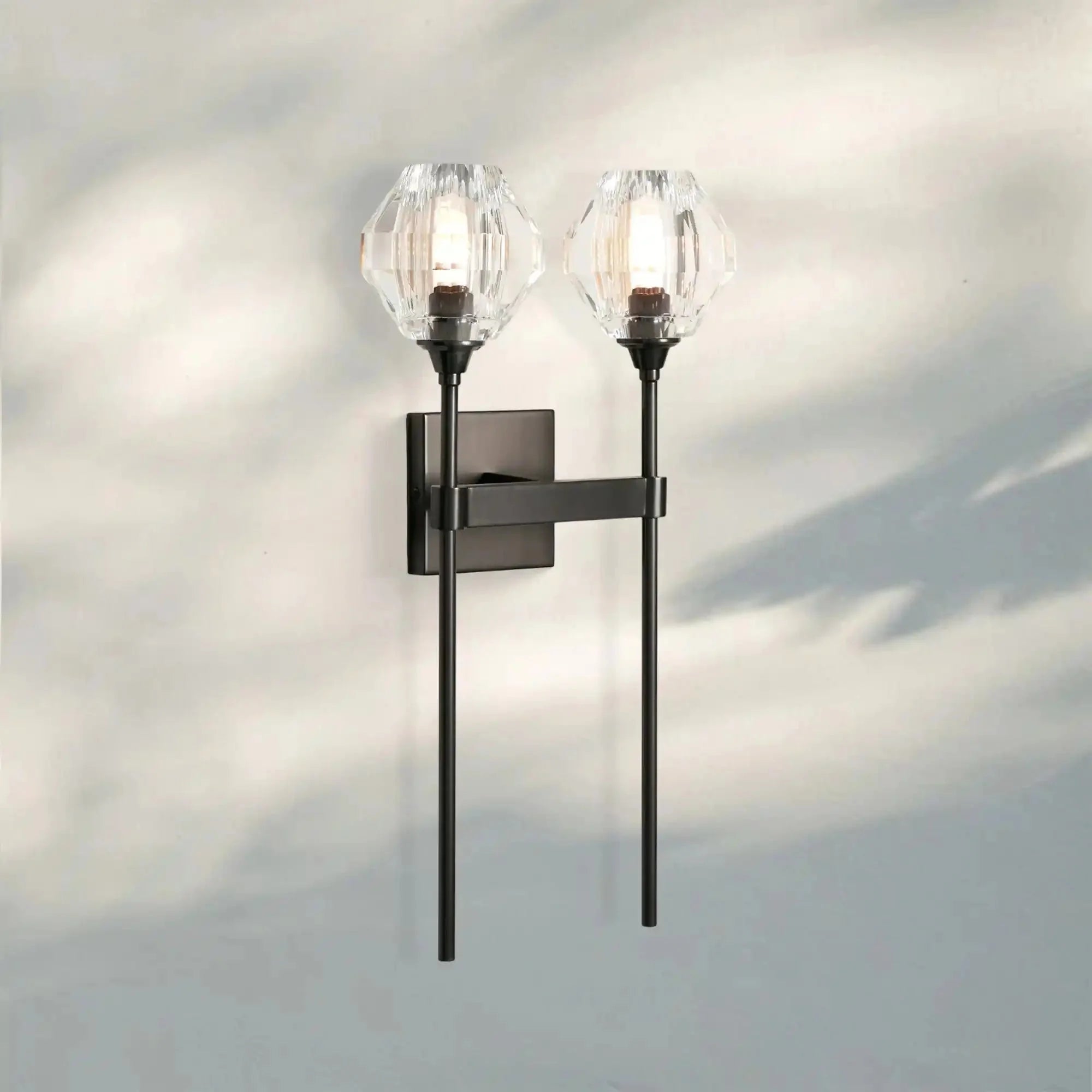 Amoroso 2 - Light Wall Sconce - BRASSJoyfuzzy