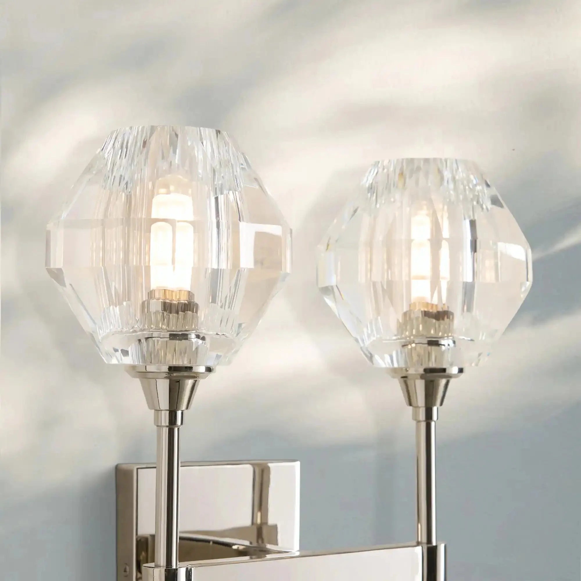 Amoroso 2 - Light Wall Sconce - NICKELJoyfuzzy
