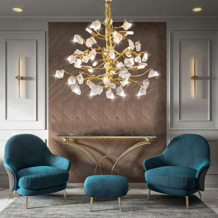 Amos Glass Branch Chandelier - D100cm (D39¼")Joyfuzzy