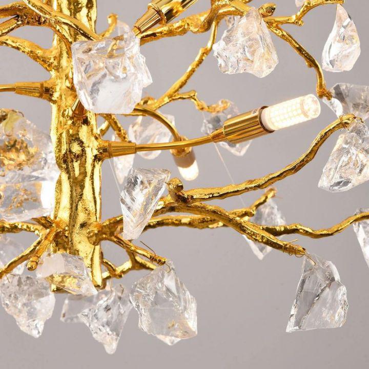 Amos Glass Branch Chandelier - D60cm (D23½")Joyfuzzy