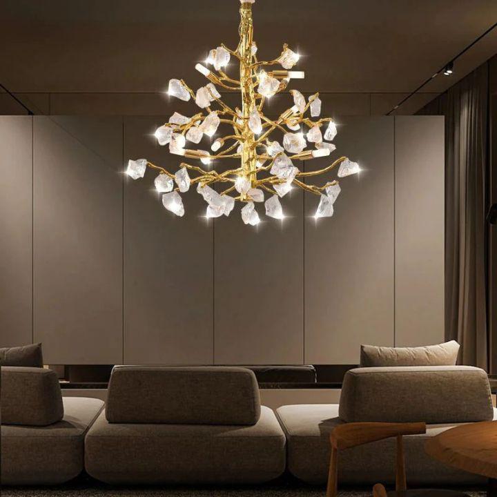 Amos Glass Branch Chandelier - D80cm (D31½")Joyfuzzy