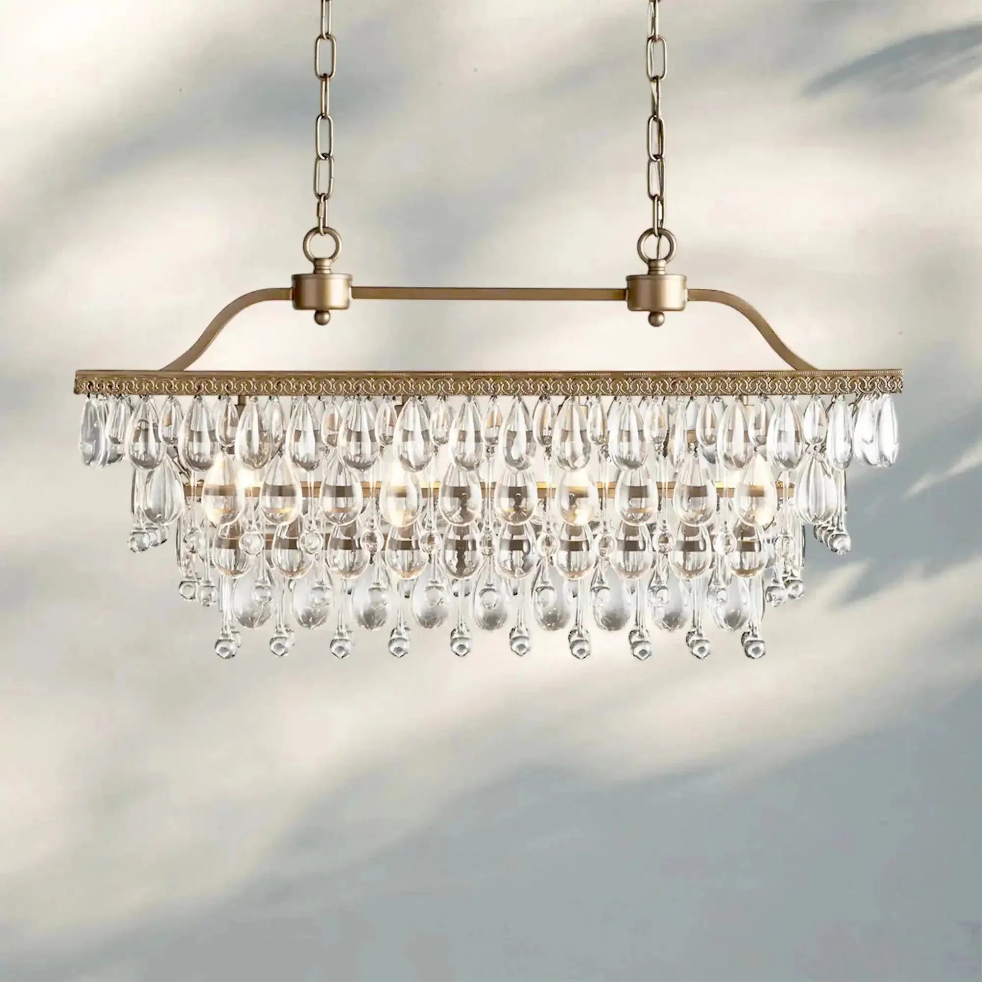 Anabelle Rectangular Chandelier - Joyfuzzy