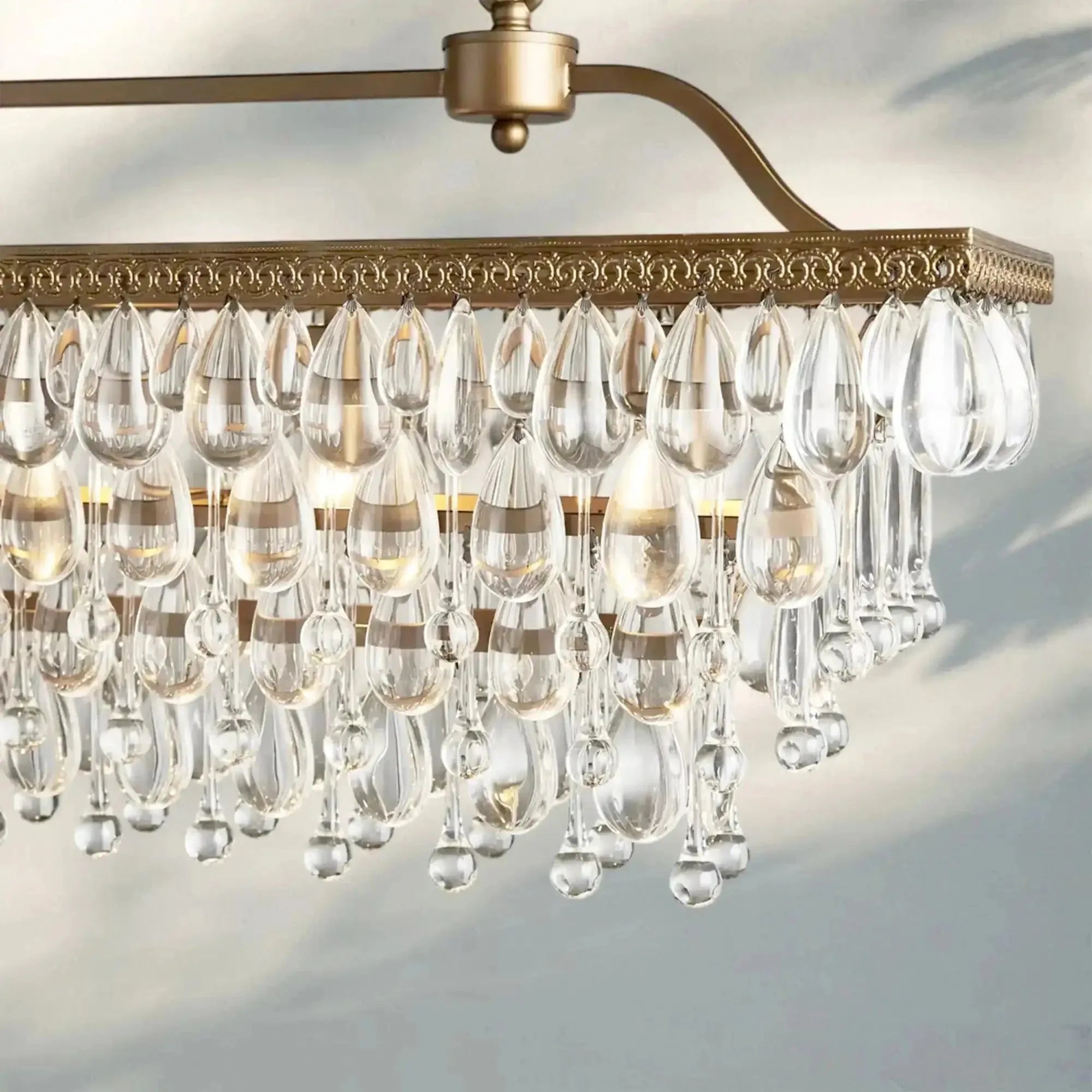 Anabelle Rectangular Chandelier - Joyfuzzy