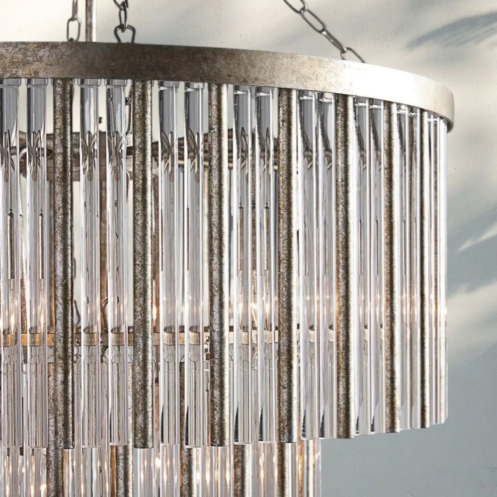 Andalucian Round Chandelier 24"35" - 35''Joyfuzzy