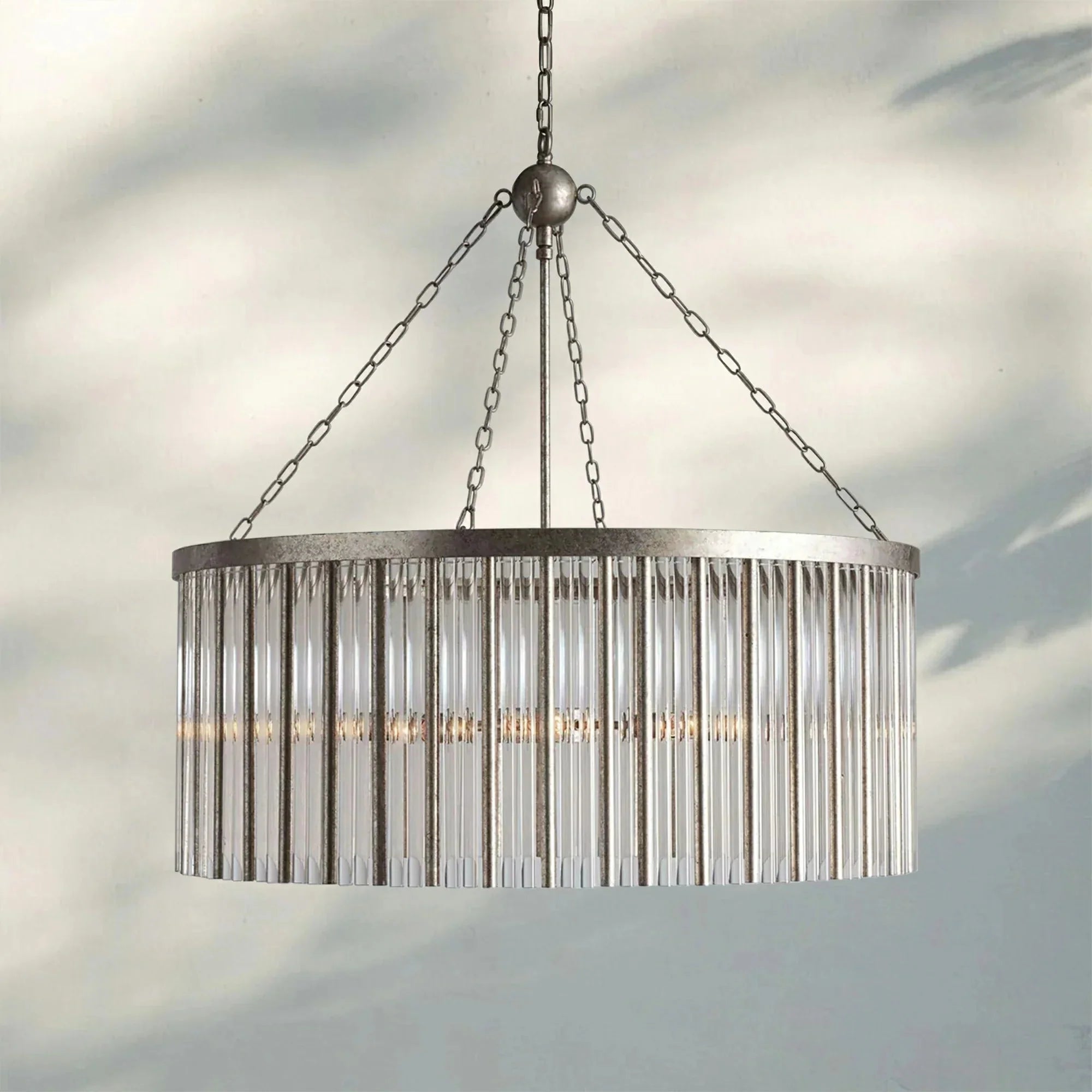 Andalucian Round Chandelier 24"35" - 35''Joyfuzzy