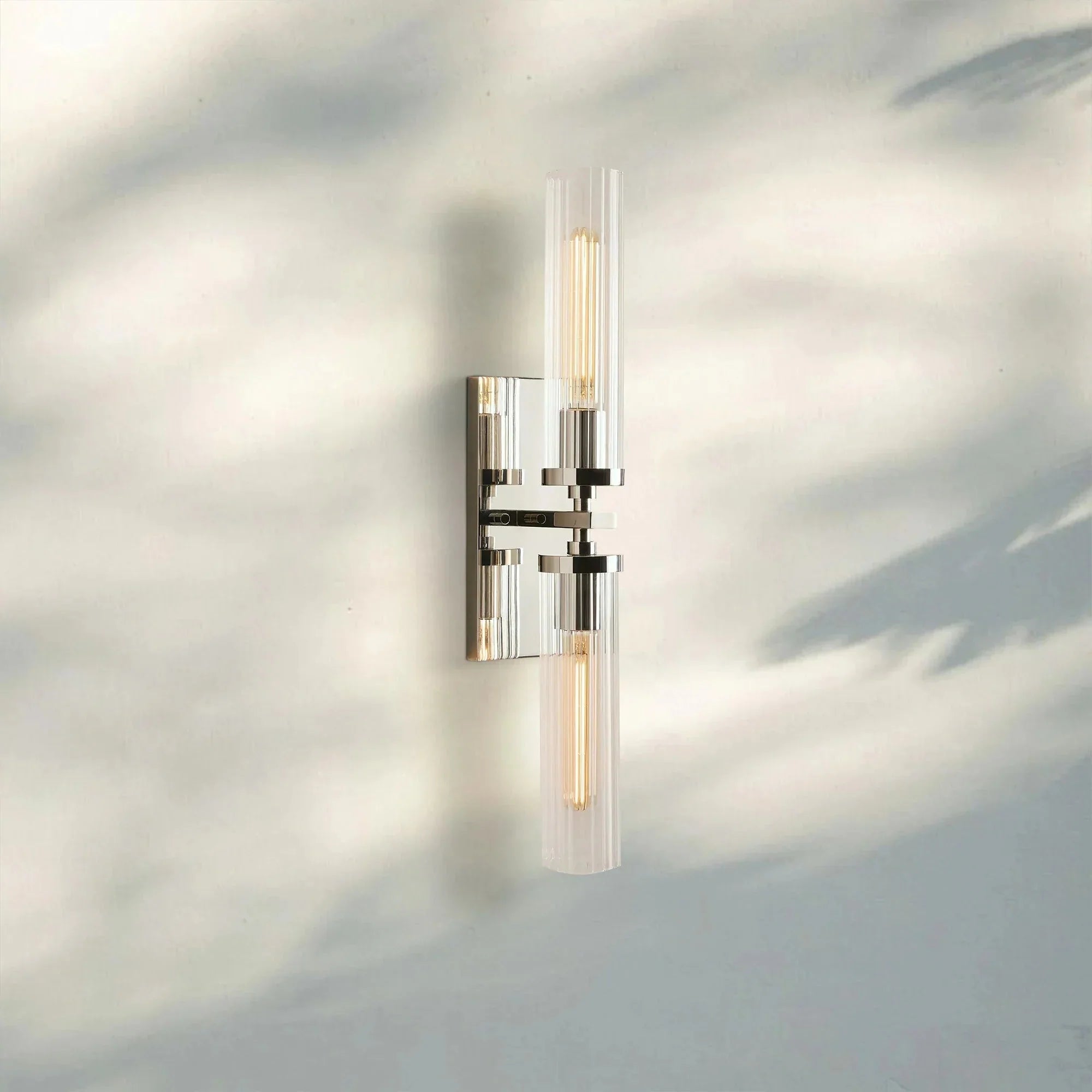 Andreas 2 - Light Wall Sconce - NickelJoyfuzzy