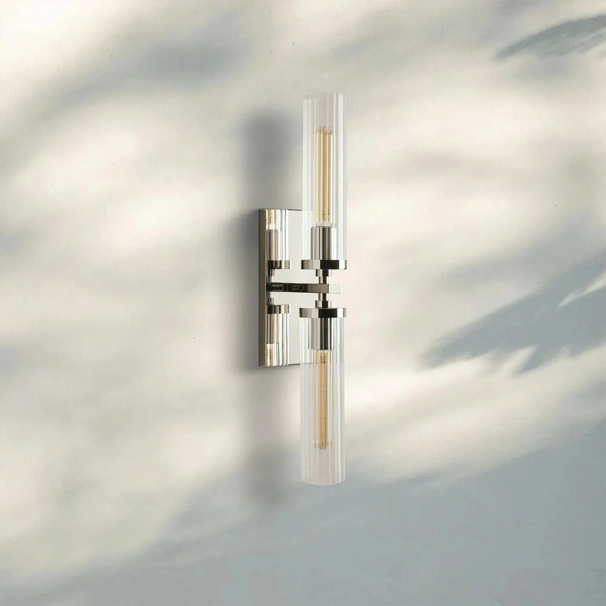 Andreas 2 - Light Wall Sconce - NickelJoyfuzzy