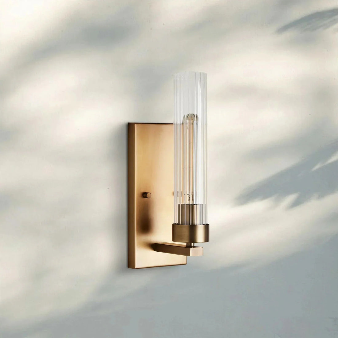 Andreas Wall Sconce - BrassJoyfuzzy