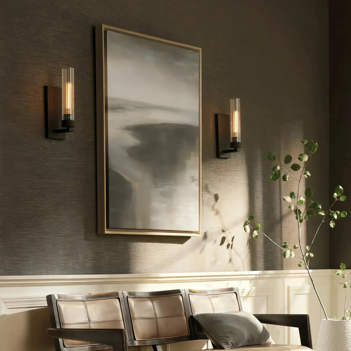 Andreas Wall Sconce - BrassJoyfuzzy