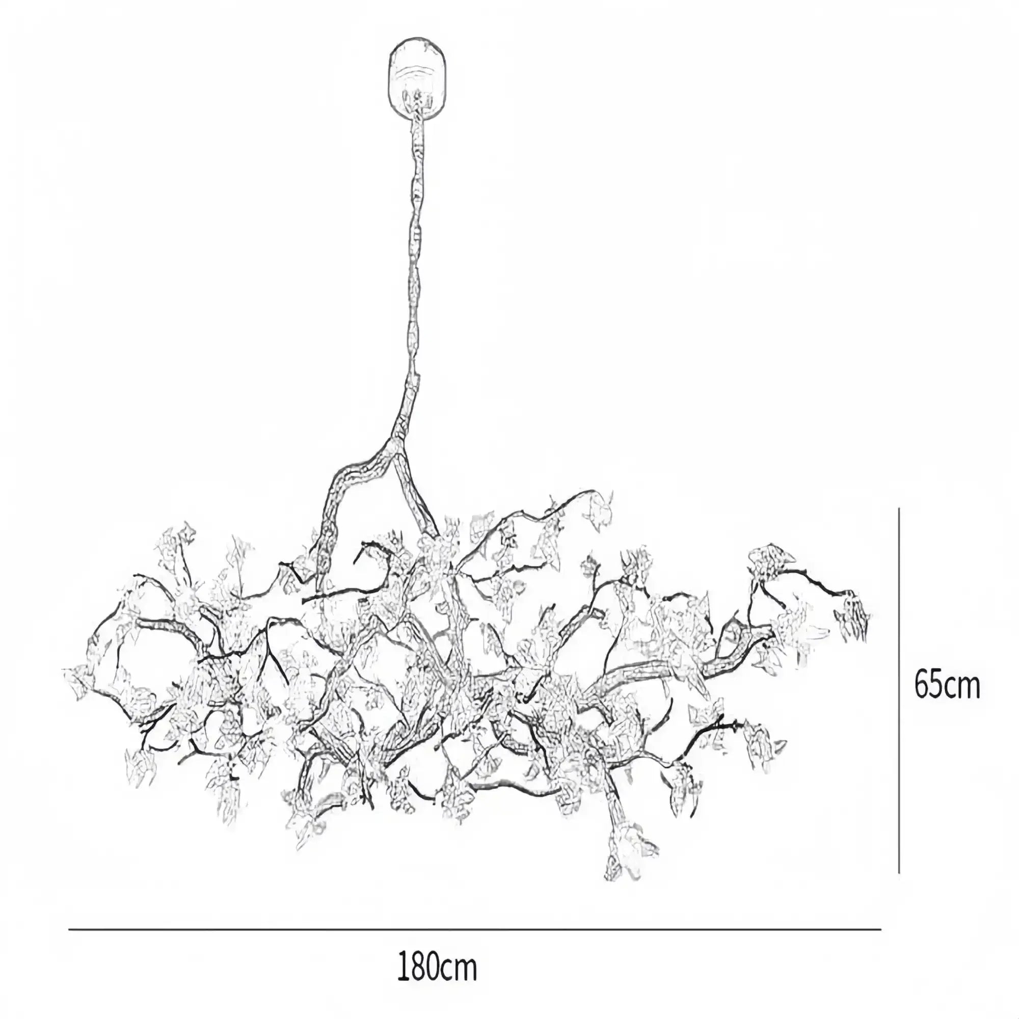 Aosta Branch Chandelier - Joyfuzzy