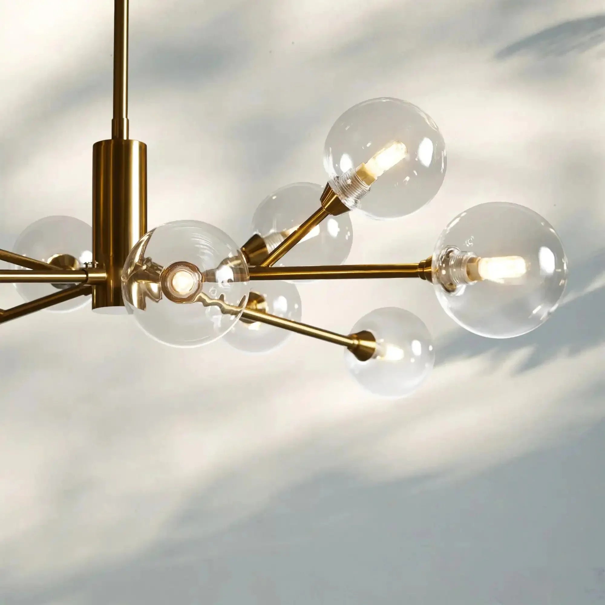 Apollo Round Chandelier 36" 47" 59" - Joyfuzzy