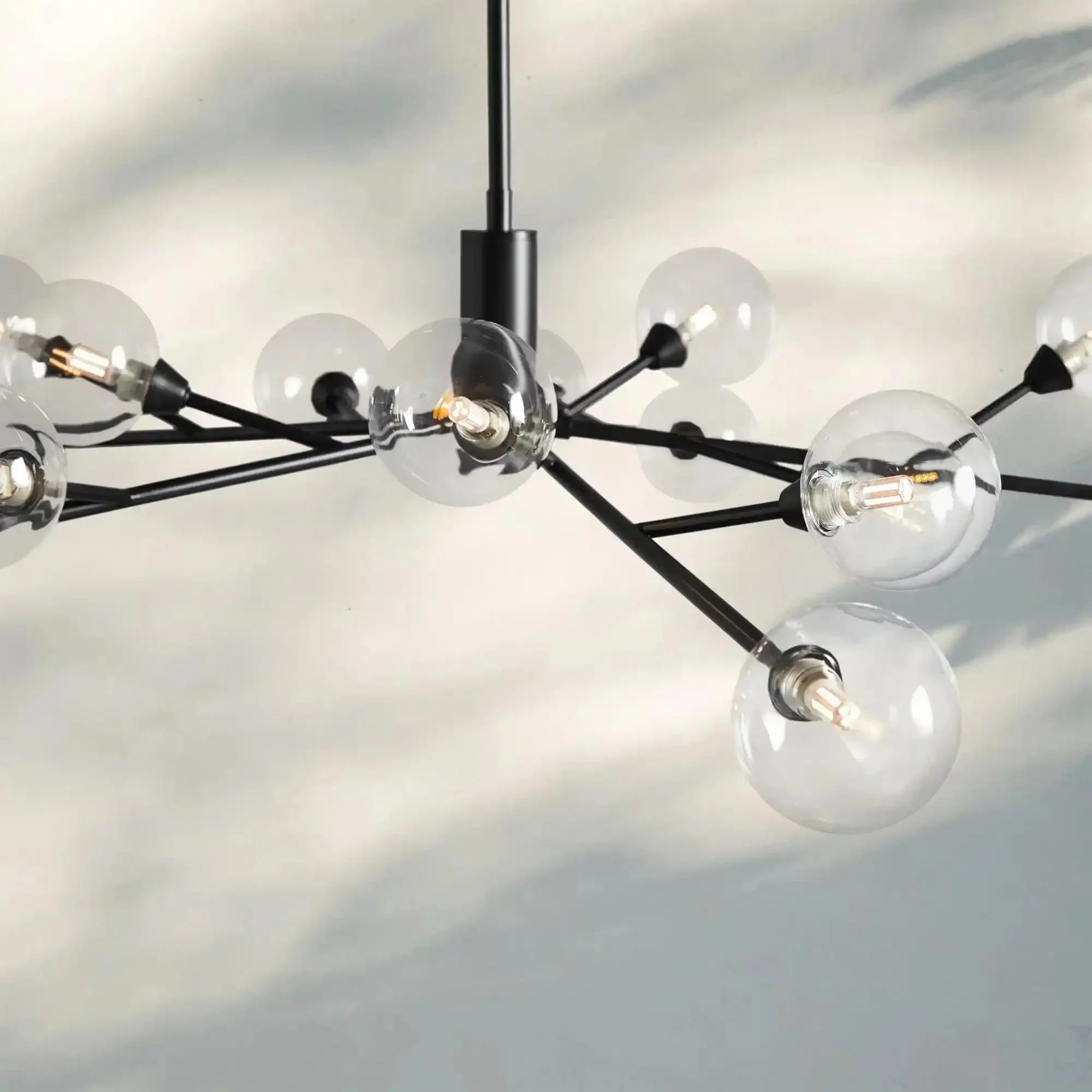 Apollo Round Chandelier 36" 47" 59" - Joyfuzzy