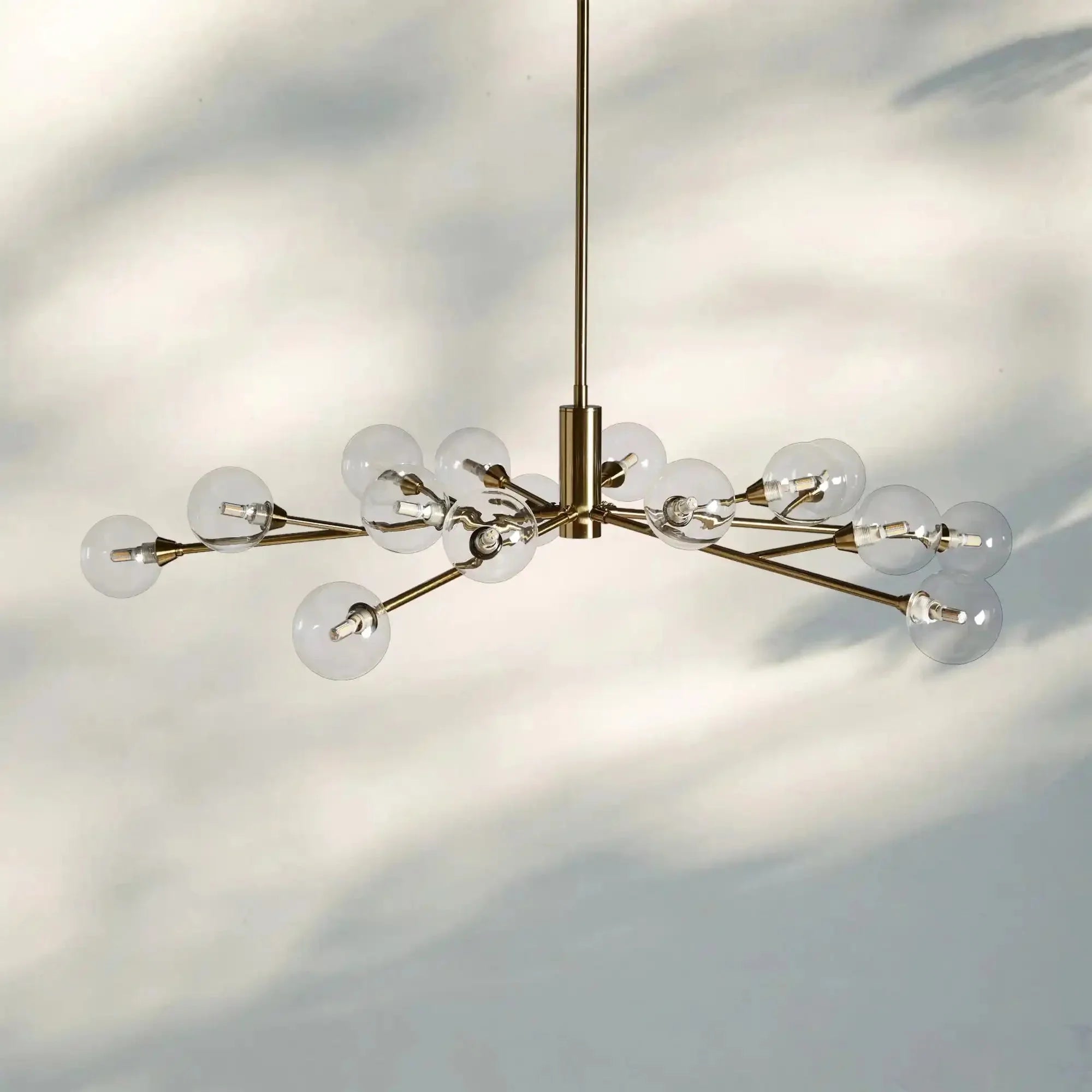 Apollo Round Chandelier 36" 47" 59" - Joyfuzzy
