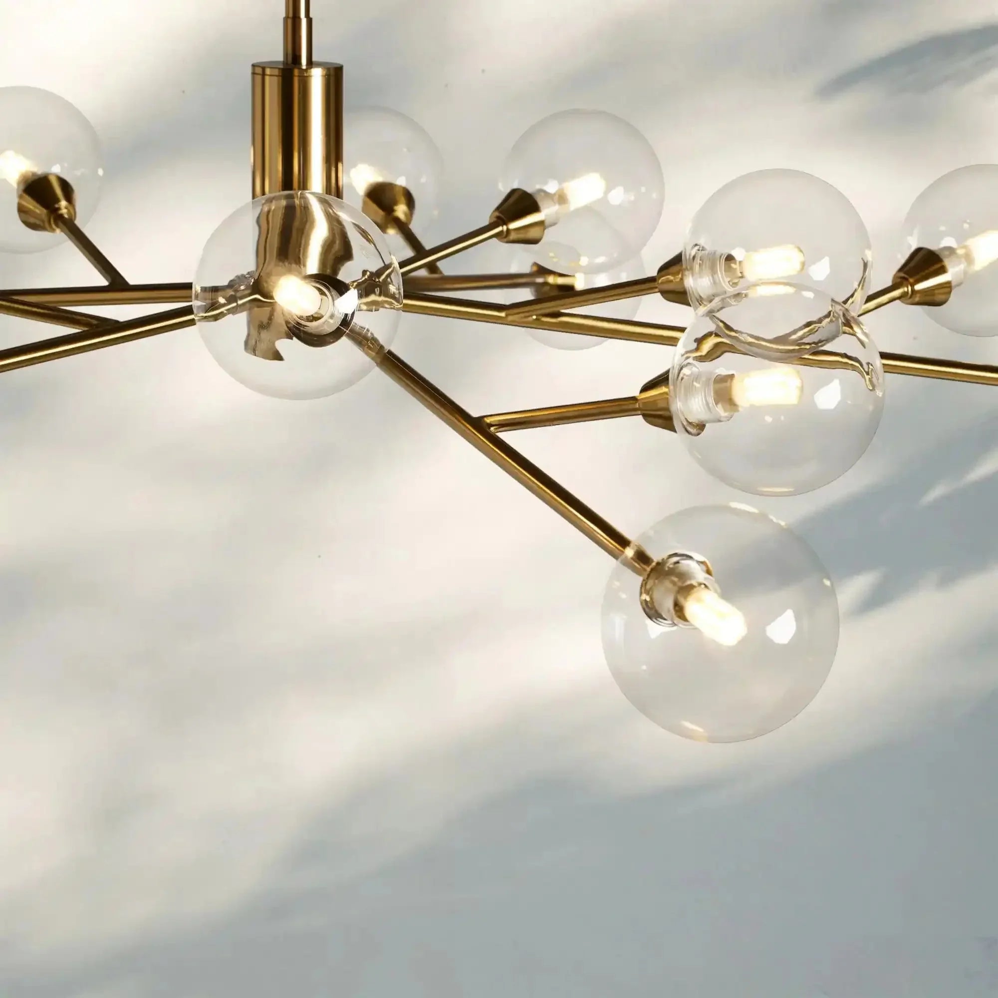 Apollo Round Chandelier 36" 47" 59" - Joyfuzzy